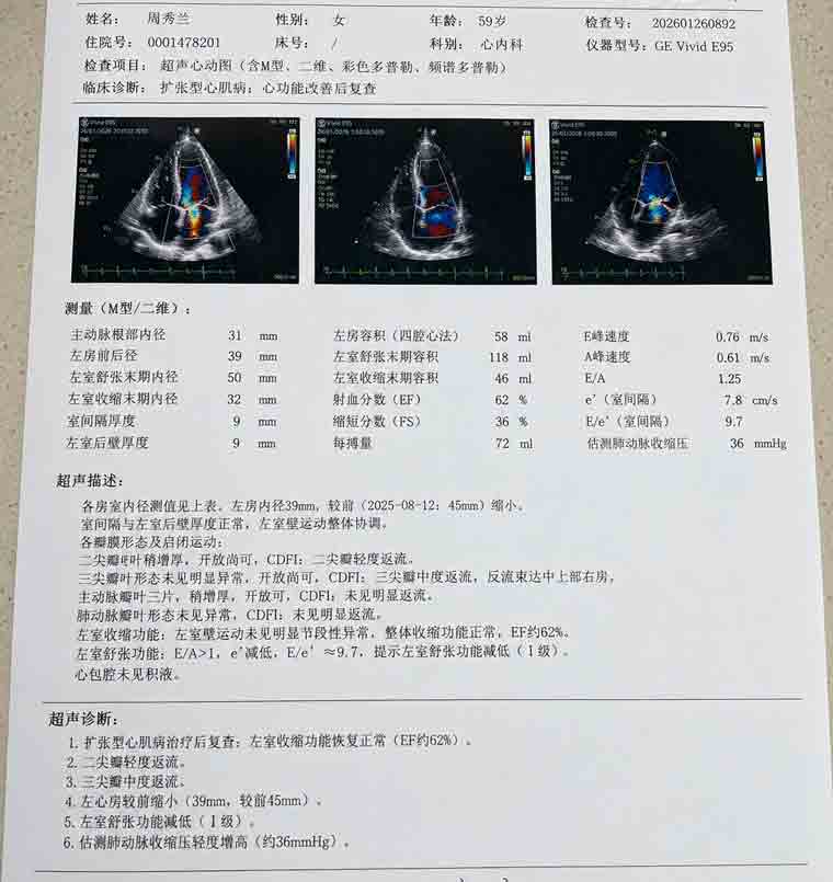 康复报告